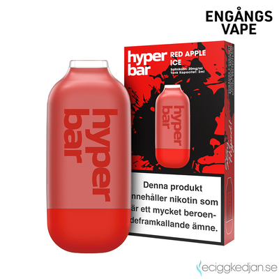 Hyper Bar | Red Apple Ice | Engångsvape