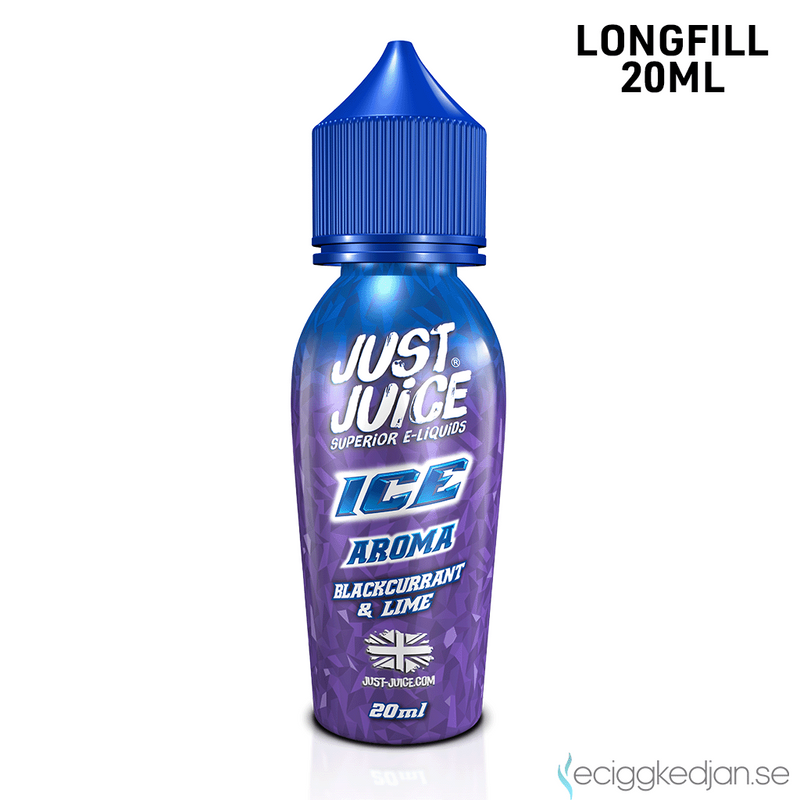 Just Juice Ice | Blackcurrant & Lime | 20ml Longfill