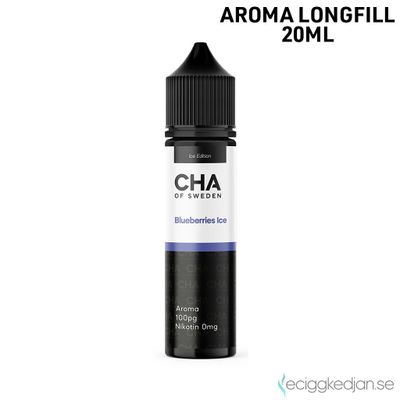 CHA of Sweden Ice Edition | Blueberries Ice | 20ml Aroma Longfill