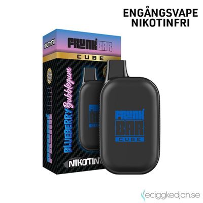 Frunk Bar Cube ZERO | Blueberry Bubblegum | Nikotinfri Engångsvape