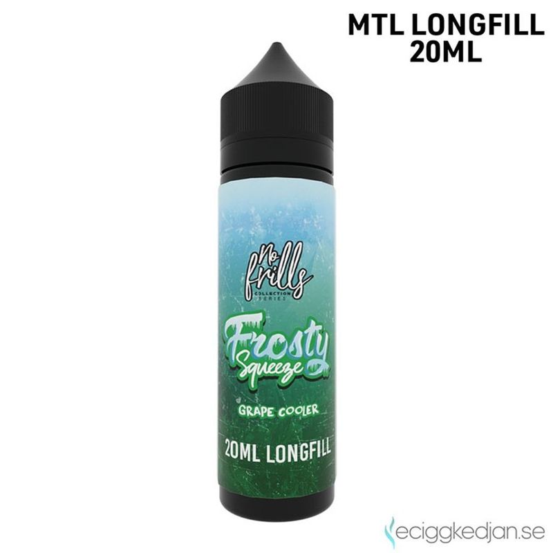 No Frills | Frosty Squeeze Grape Cooler | 20ml Longfill