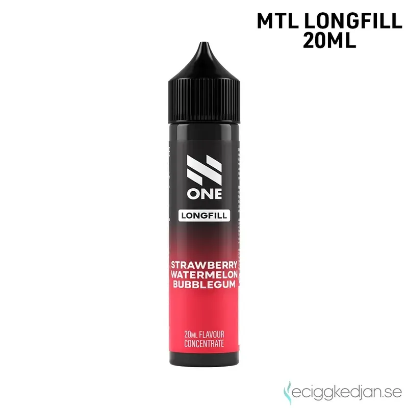 N One | Strawberry Watermelon Bubblegum | 20ml Longfill
