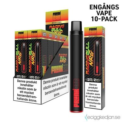 Frunk Bar | Raging Bull NRG | Engångsvape | 10pack