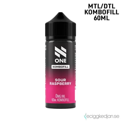 N One | Sour Raspberry | 60ml Kombofill