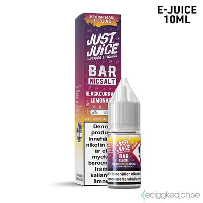 Just Juice Bar | Blackcurrant Lemonade | 10ml Saltnikotin