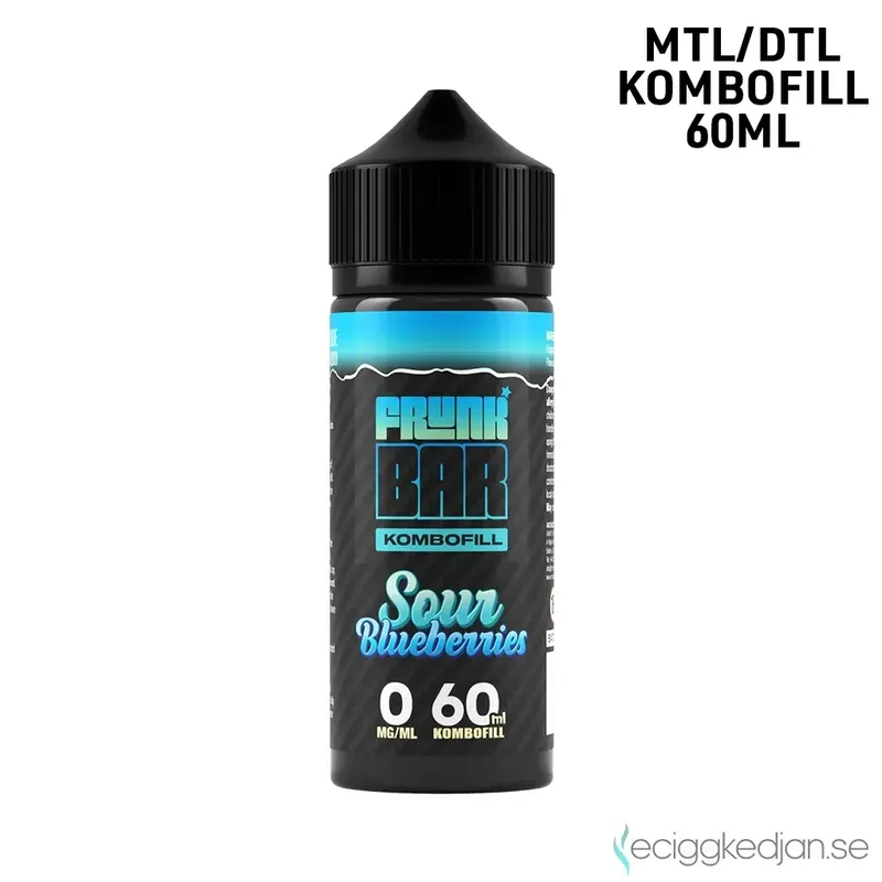Frunk Bar | Sour Blueberries | 60ml Kombofill