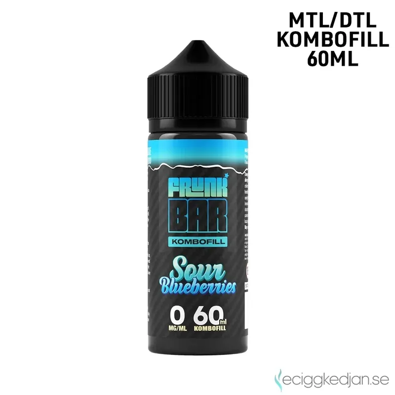 Frunk Bar | Sour Blueberries | 60ml Kombofill