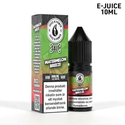 Juice n Power | Watermelon Breeze | 10ml E-Juice