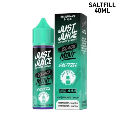 Just Juice Mint | Black Mint | 40ml Saltfill