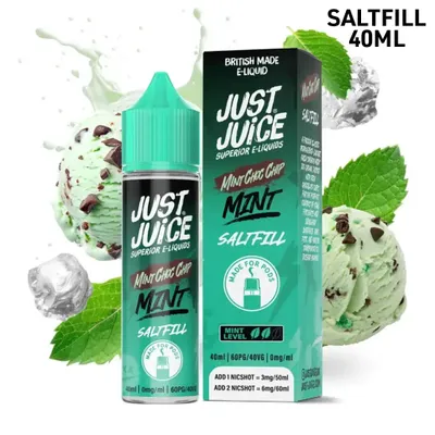 Just Juice Mint | Mint Choc Chip | 40ml Saltfill