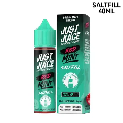 Just Juice Mint | Red Mint | 40ml Saltfill