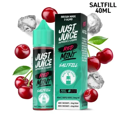 Just Juice Mint | Red Mint | 40ml Saltfill