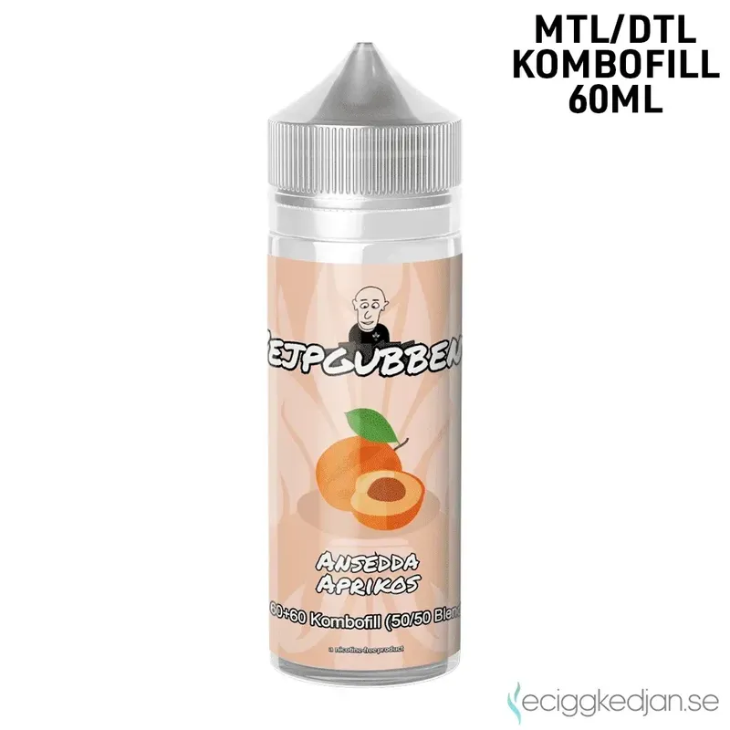 Vejpgubbens | Ansedda Aprikos | 60ml Kombofill