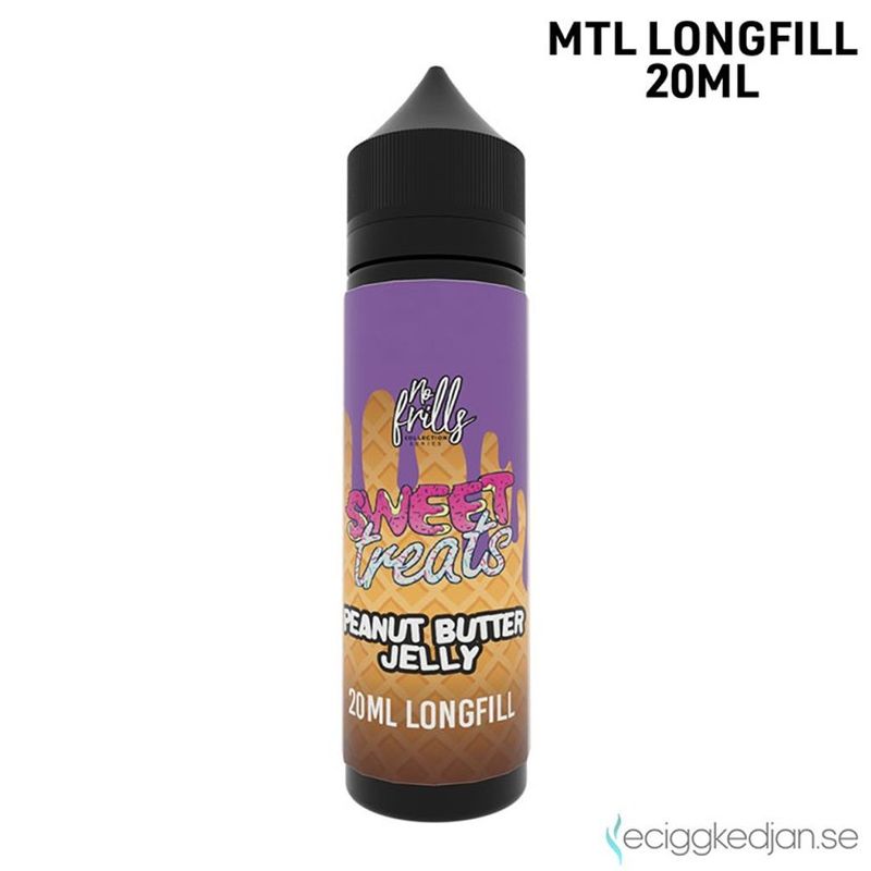 No Frills | Sweet Treats Peanut Butter Jelly | 20ml Longfill