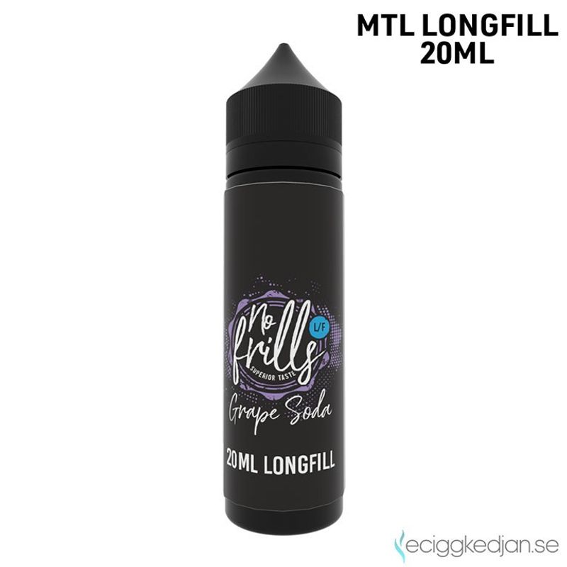 No Frills | Grape Soda | 20ml Longfill