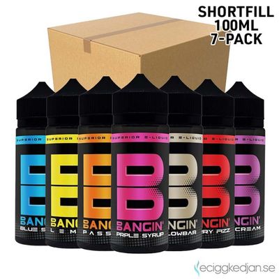 Bangin | Komplett Pack | 7st*Shortfill 100ml