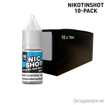 N One | Nikotinshot SALT VG70/PG30 | 10pack