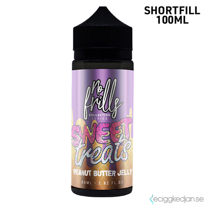 No Frills | Sweet Treats Peanut Butter Jelly | 100ml Shortfill