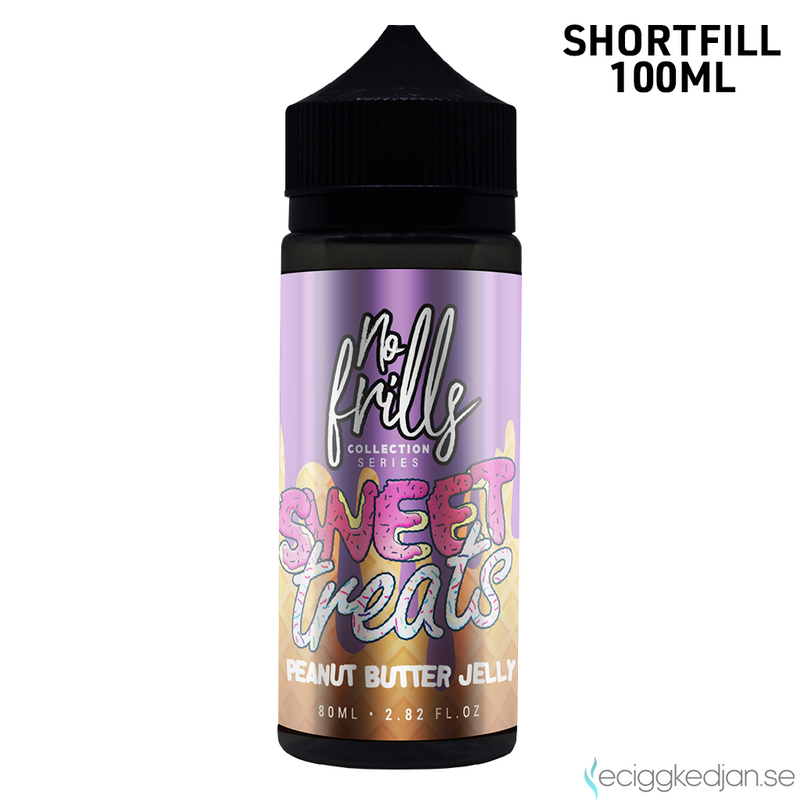 No Frills | Sweet Treats Peanut Butter Jelly | 100ml Shortfill