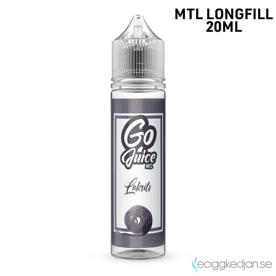 Go Juice | Lakrits | 20ml Longfill