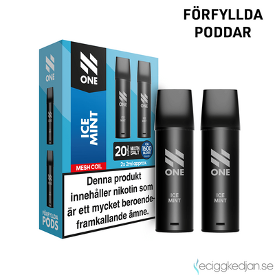 N One Pod V1 | Ice Mint | Inkl 1st Batteri | OBS! Utgånget datum