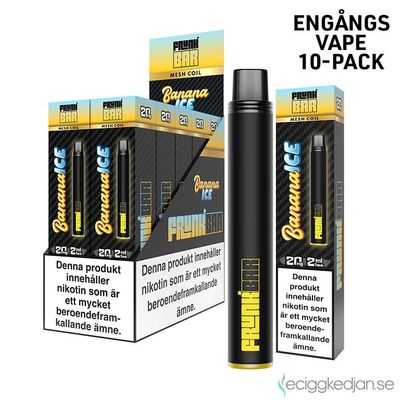 Frunk Bar | Banana Ice | Engångsvape | 10pack
