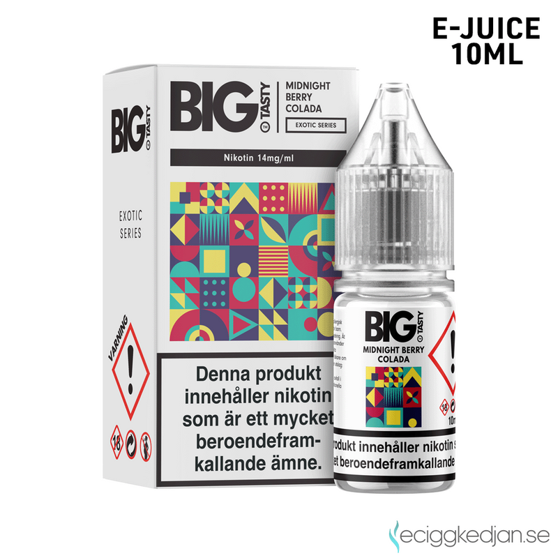 Big Tasty Exotic | Midnight Berry Colada | 10ml E-Juice