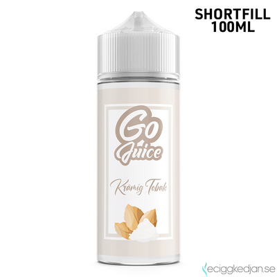 Go Juice | Krämig Tobak |100ml Shortfill
