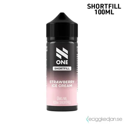 N One | Strawberry Ice Cream | 100ml Shortfill
