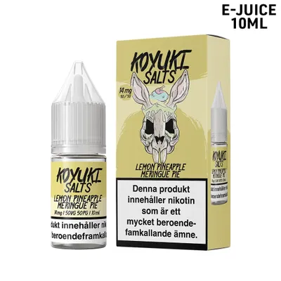 Koyuki Salts Chronicles | Lemon Pineapple Meringue Pie | 10ml E-Juice