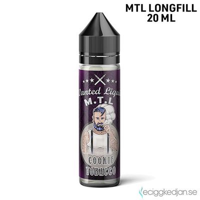 Wanted Liquid | Cookie Tobacco | 20ml Longfill
