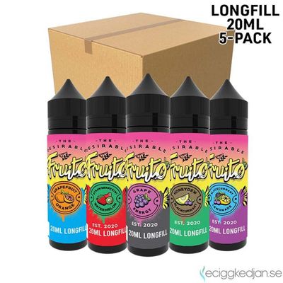 Fruito | Komplett Pack | 5st*Longfill 20ml