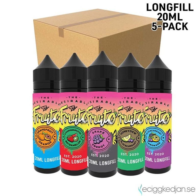 Fruito | Komplett Pack | 5st*Longfill 20ml