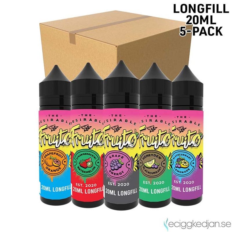 Fruito | Komplett Pack | 5st*Longfill 20ml