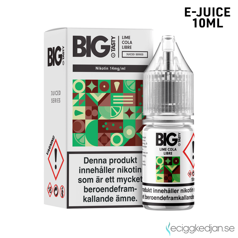 Big Tasty Juiced | Lime Cola Libre | 10ml E-Juice