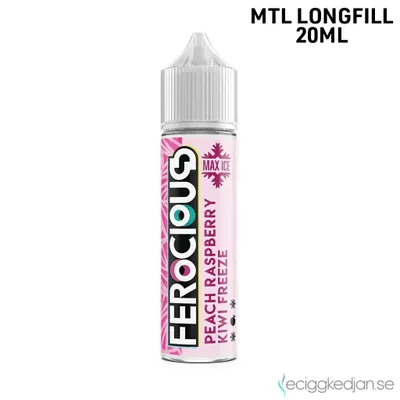 Ferocious | Peach Raspberry Kiwi Freeze | 20ml Longfill