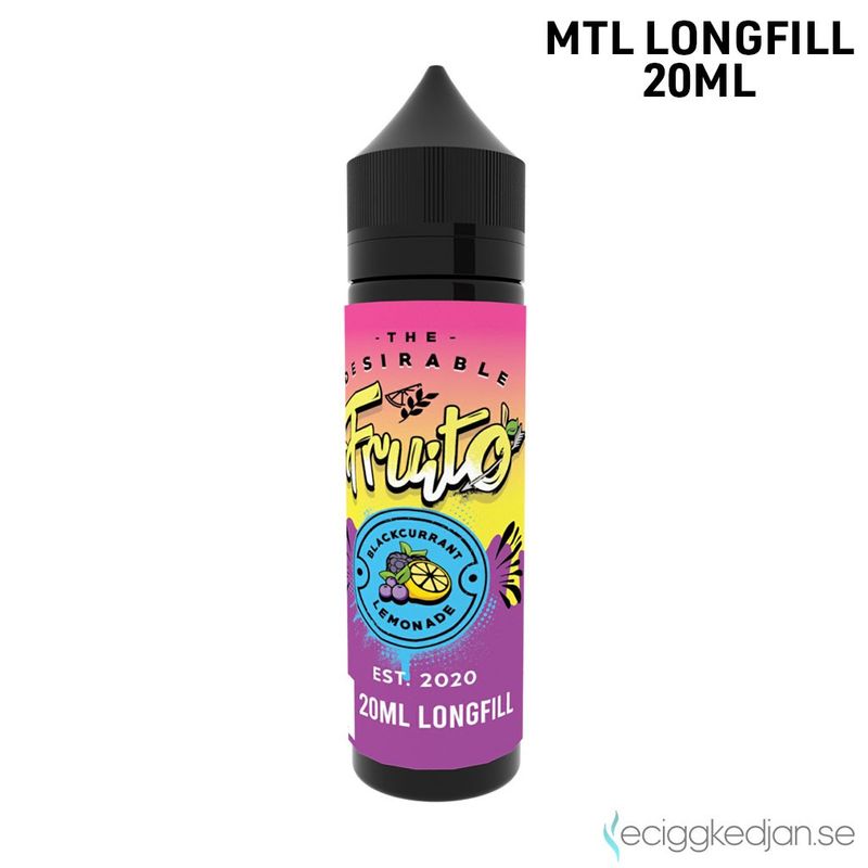 Fruito | Blackcurrant Lemonade | 20ml Longfill
