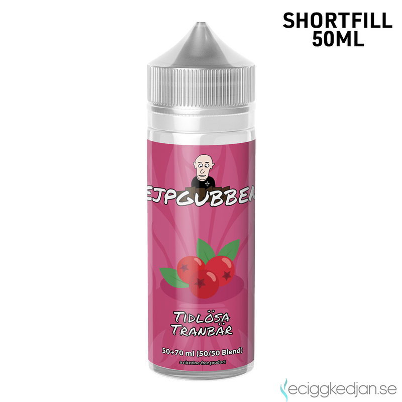 Vejpgubbens | Tidlösa Tranbär | 50ml Shortfill