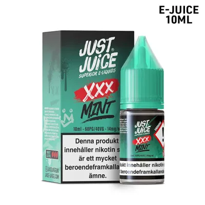 Just Juice Mint | XXX Mint | 10ml Saltnikotin