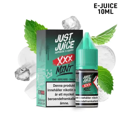 Just Juice Mint | XXX Mint | 10ml Saltnikotin