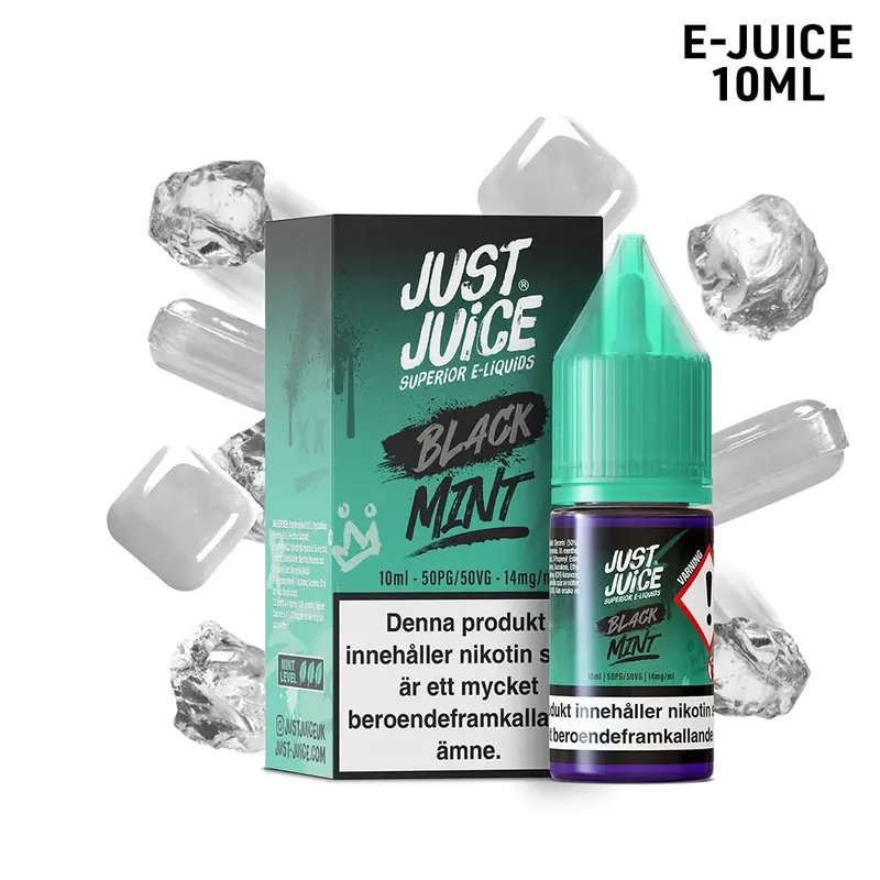 Just Juice Mint | Black Mint | 10ml Saltnikotin