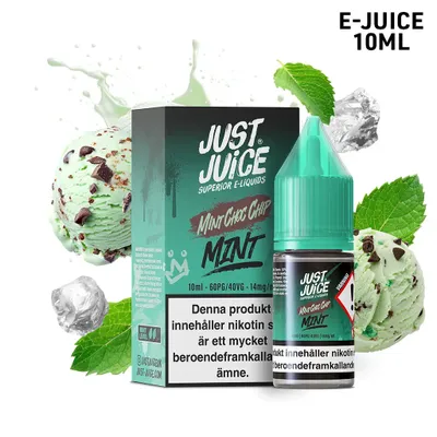 Just Juice Mint | Mint Choc Chip | 10ml Saltnikotin