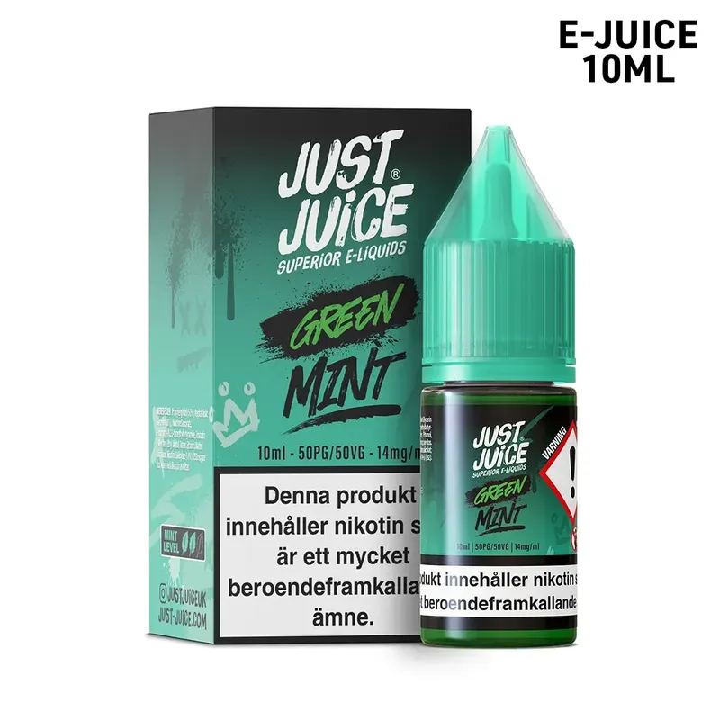 Just Juice Mint | Green Mint | 10ml Saltnikotin