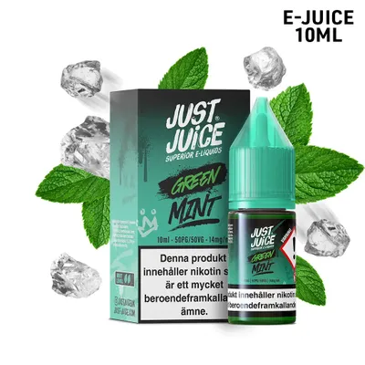 Just Juice Mint | Green Mint | 10ml Saltnikotin