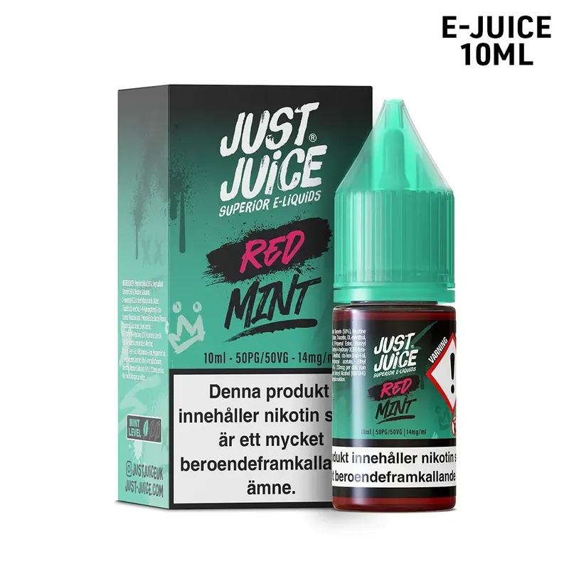 Just Juice Mint | Red Mint | 10ml Saltnikotin