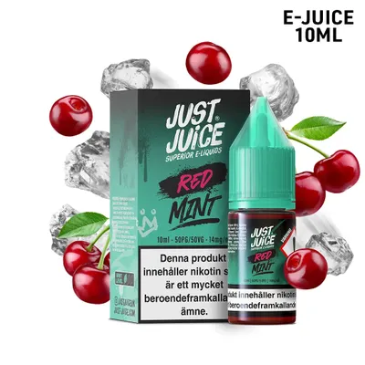 Just Juice Mint | Red Mint | 10ml Saltnikotin