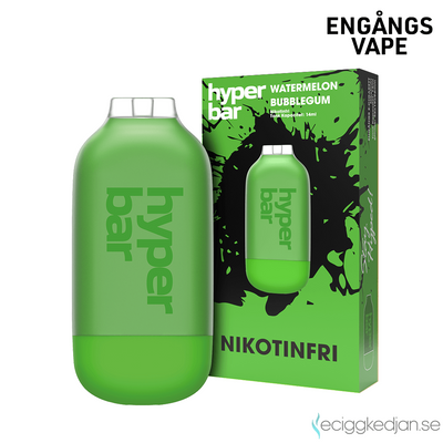 Hyper Bar ZERO | Watermelon Bubblegum | Engångsvape