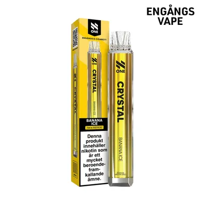 N One Crystal | Banana Ice | Engångsvape