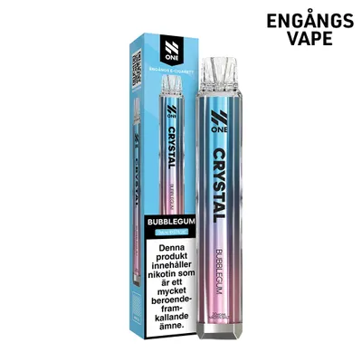 N One Crystal | Bubblegum | Engångsvape