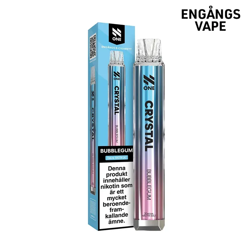 N One Crystal | Bubblegum | Engångsvape